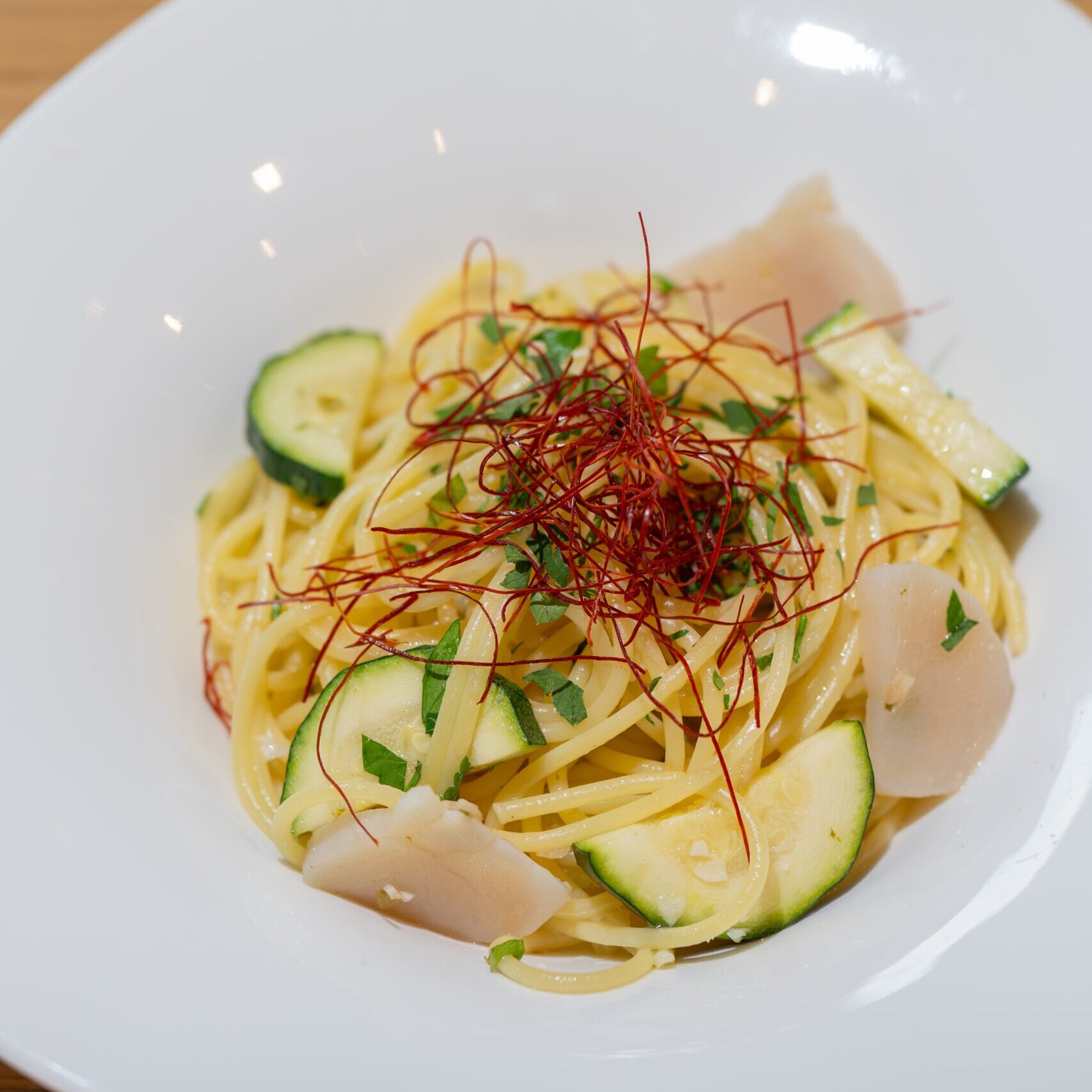 自家製柚子胡椒ペペロンチーノ